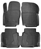 Поліуретанові килимки Ford Mondeo 2007 -2013 чорний, кт - 4шт 11180 Avto-Gumm