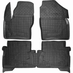Поліуретанові килимки Ford Kuga 2013- чорний, кт - 4шт 11355 Avto-Gumm