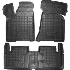 Поліуретанові килимки Lada 2170 (PRiora) чорні, кт - 4шт 11208 Avto-Gumm