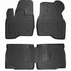 Поліуретанові килимки Ford Explorer 2014 - чорний, кт - 4шт 11454 Avto-Gumm