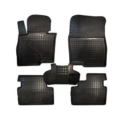 Поліуретанові килимки Mazda 3 (3) 2013 - чорні, кт - 4шт 11437 Avto-Gumm