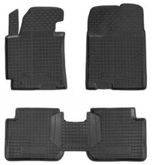 Поліуретанові килимки Hyundai Elantra 2007-2011 чорний, кт - 4шт 11156 Avto-Gumm