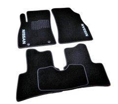 Ворсові килимки Nissan Juke (2010-) /чорні, кт. 5шт, KE7451K021 BLCCR1408 AVTM