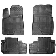 Поліуретанові килимки Toyota Highlander 2014- чорні, кт - 4шт 11450 Avto-Gumm
