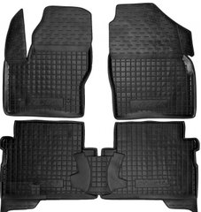 Поліуретанові килимки Chevrolet Lacetti 2004- чорний, кт - 4шт 11134 Avto-Gumm