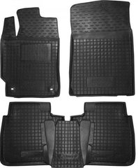 Поліуретанові килимки Toyota Camry V50 2011- чорні, кт -4шт 11316 Avto-Gumm