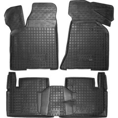 Поліуретанові килимки Lada 2110-13 чорні, кт - 4шт 11206 Avto-Gumm